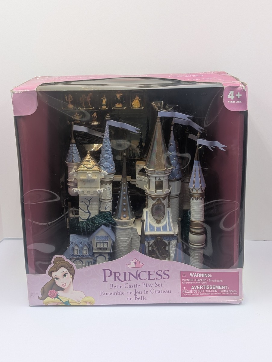 Disney store exclusive Princess Belle Castle Play Set Beauty and