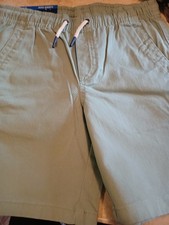 GAP Kids Boy Size 10/12 Green Stretch Shorts NWT