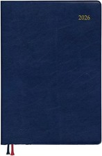 Daigo Planner, 2026 Appointment Weekly Vertical Schedule, B6, Navy, E2319, 2025