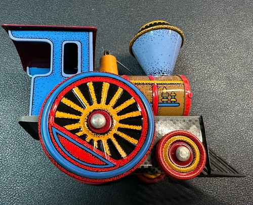 Hallmark Keepsake Ornament Tin Locomotive dated 1988 Seventh in Series - Picture 4 of 5
