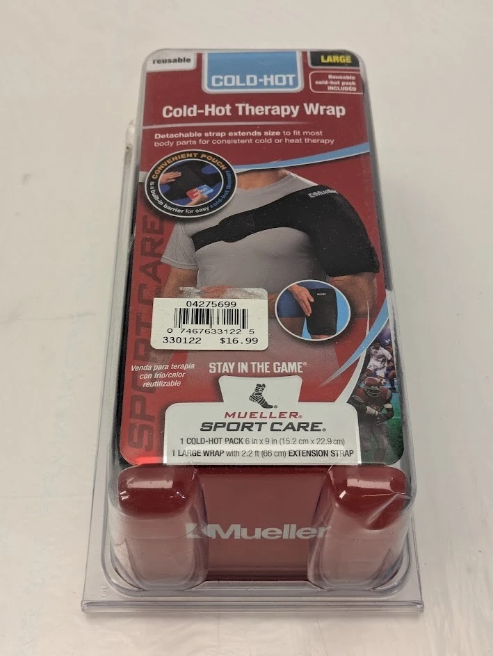 MUELLER Sport Care 6"x9" Cold-Hot Therapy Wrap Reusable Pack - Large 330122 - Image 4 of 4