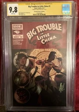 Big Trouble In Little China #1 HTF SSDC VARIANT SS CGC 9.8 ADAM HUGHES SIGNED 🔥