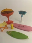 Barbie Vintage Mattel Surf And Bbq Accessories From Mainly 70s and 80s