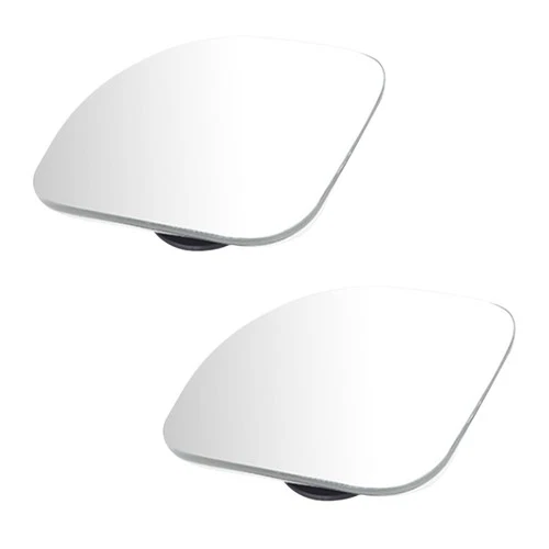 2 Pack Espejo de punto ciego en forma de abanico Espejo retrovisor convexo
