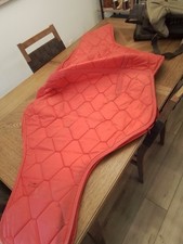 Grand sacoche de selle western - porte selle western rouge. Cordura nylon 