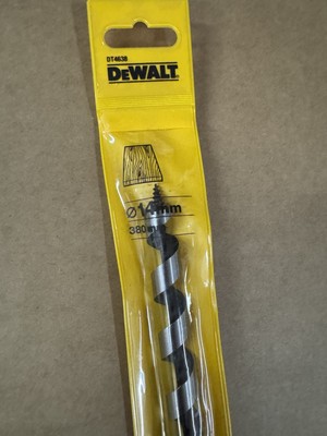 Dewalt Holzbohrer Schlangenbohrer 14 mm x 380 mm Balkenbohrer DT 4638