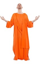 Orange Buddhist Monk Adult Costume Robe