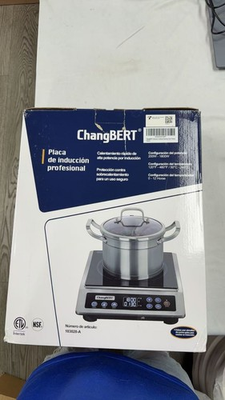 #ad Commercial 1800W Portable Induction Burner NSF ETL Timer Stainless 103028 A $49.99