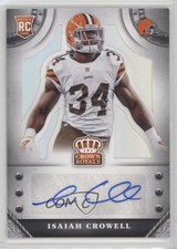 2014 Panini Crown Royale Rookie Signatures 147/299 Isaiah Crowell #S-IC Auto 0v1