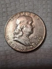 1949 Ben Franklin Half Dollar VF/EF Condition In My Opinion. #470