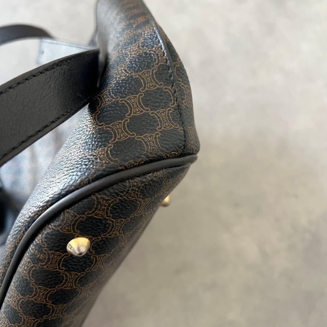 CELINE handbag for women, leather, macadam pattern. — image 7