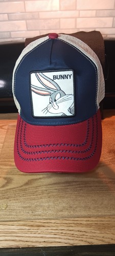 Cappello snapback uomo ricamato Bugs Bunny Warner Brothers Looney Tunes - Foto 1 di 8