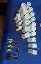 Replacement Hot Rollers Vtg Clairol Curler Red Dot Wax Center Complete W Clips