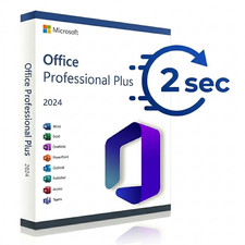 Microsoft Office 2024 Professional Plus - Vollversion - SOFORT - 3 Sekunden