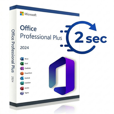 Microsoft Office 2024 Professional Plus - Vollversion - SOFORT - 3 Sekunden