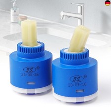 Keramik Kartusche Wasserhahn 30/40mm Mischbatterie, 2 St&uuml;ck Ersatzkartusche f&uuml;r