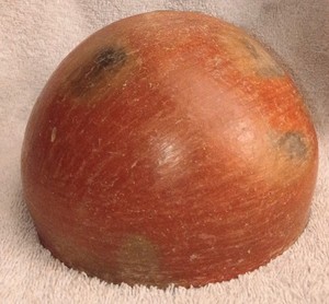 Great Antique Ancestral Pueblo Onion Skin Bowl
