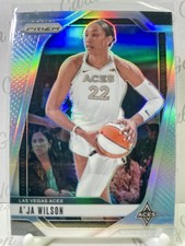 2024 Panini Prizm WNBA Silver Prizms #86 A'ja Wilson Las Vegas Aces