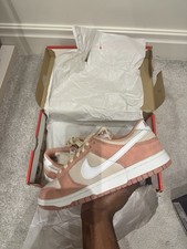Nike Dunk Low Premium Red Stardust UK 8 nuove di zecca
