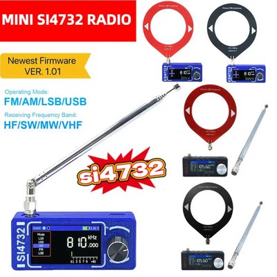 Upgraded Version AMNVOLT ATS MINI PRO SI4732 0.5-108mhz Full Band