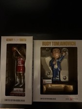 Houston Rockets Kenny Smith Rudy Tomjanovich Bobble head - Never Opened NEW