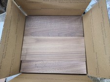 Stuffed box of Black Walnut Craft Carving Scroll Lumber Cutoff Boards
