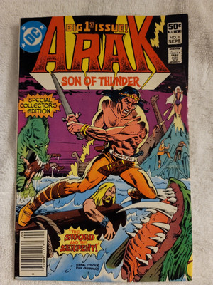 Arak / Son of Thunder #1 (DC Comics September 1981)
