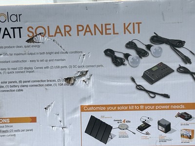 THUNDERBOLT MAGNUM SOLAR 63585 100 WATT AMORPHOUS SOLAR PANEL KIT