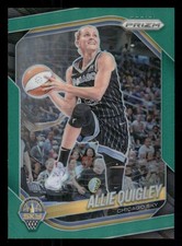 2025 Panini Prizm WNBA Allie Quigley #80 Green Prizms Chicago Sky
