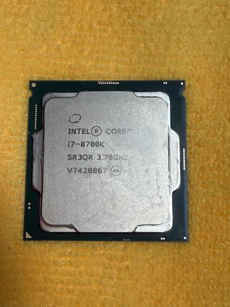 Intel Intel Core i7-8700K Processor Model Computer Processors LGA