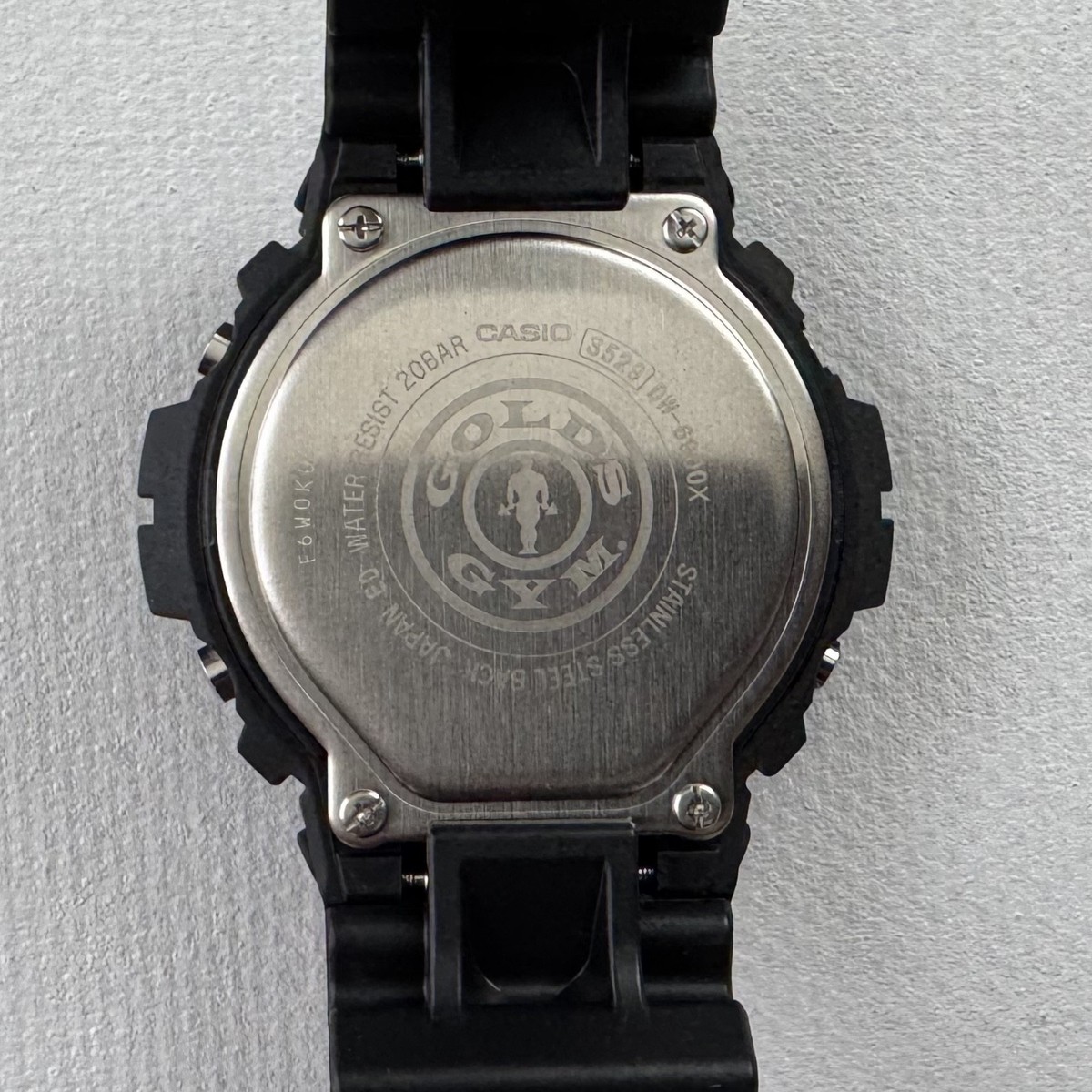 Casio G-SHOCK Gold's Gym Japan 30th Anniversary Model with Box for