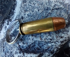 PPU 10MM auto BULLET Novelty KEY CHAIN KEY RING