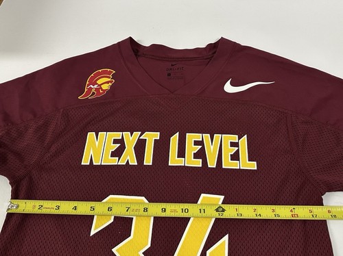 Nike Camiseta Fútbol Next Level USC Trojans 34 NCAA King Borgoña Talla XL - Imagen 3 de 9