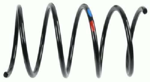 Original SACHS Suspension Spring 997 797 For Mercedes-Benz