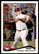 2014 Topps #458 Vinnie Pestano NM-MT Indians ID:19467