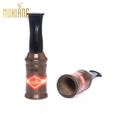MUXIANG Ebony Wooden Cigar Tips Holder Cigar Mouthpiece Gauge 44-48 Gift Box