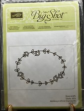Stampin' Up PRETTY PAISLEYS Textured Impressions Embossing Folder - gently used