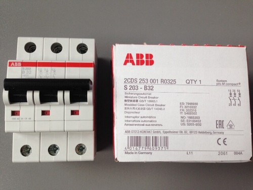 ABB Sicherung FI Schalter Sicherungsautomat Leitungsschutzschalter 1/3pol wählb. - Bild 17 von 55