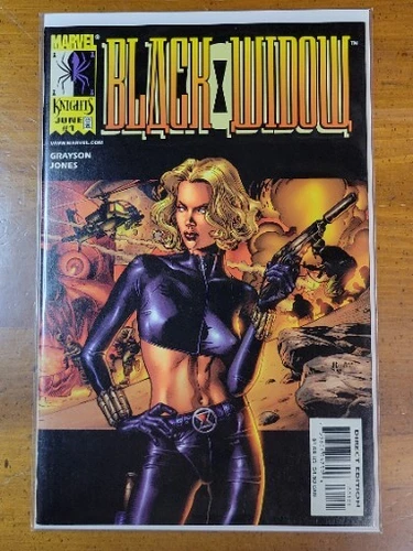 BLACK WIDOW #1, Yelena Belova 1st app, Variant, Marvel Knights #1, 1999