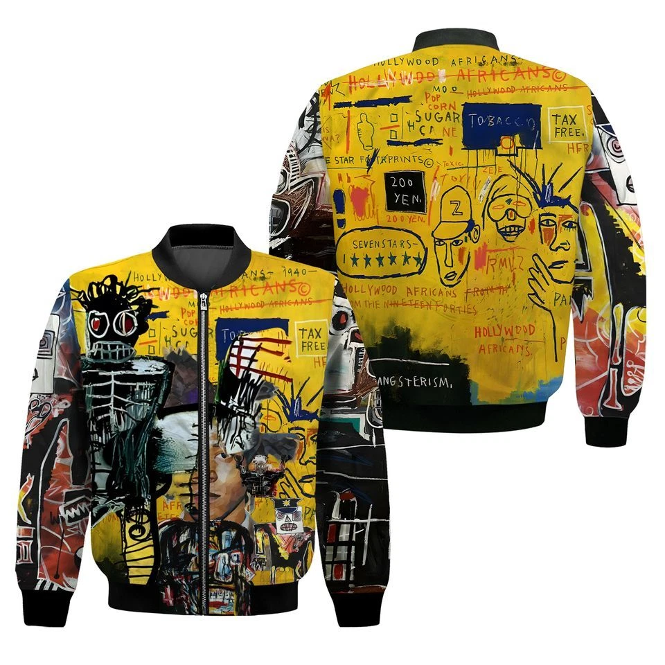 J Michel Bsq Men's Bomber Jacket