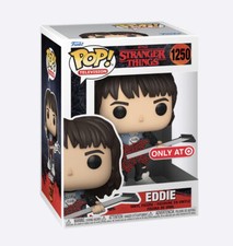 Funko Pop! Stranger Things: Eddie With Guitar #1254 Target Exclusive Preorder