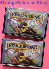  Lot 2 OLDIES Cassette Tapes - Remembering the 60s 1 3   NEW SEALED
