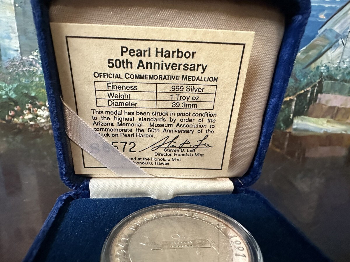 Vintage Pearl Harbor 1941-1991 50th Anniversary
