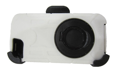 Phone Case For iPhone 5  5g/5s VERY RUGGED  BELT CLIP DOUBLE PROTECTION WHITE ..