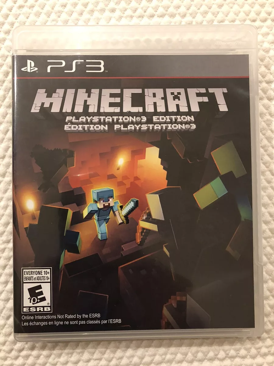 Minecraft Playstation 3 Edition Sony Playstation 3 PS3 Complete