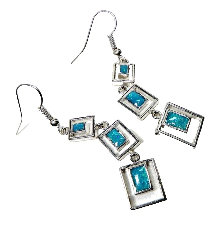Resin Turquoise Fashion Earrings
