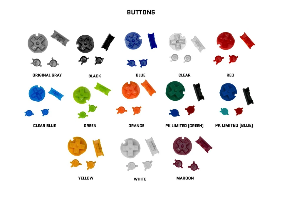 Nintendo Game Boy Color System GBC AMOLED OLED Q5 IPS Touchscreen LCD PICK COLOR - Image 3 of 4