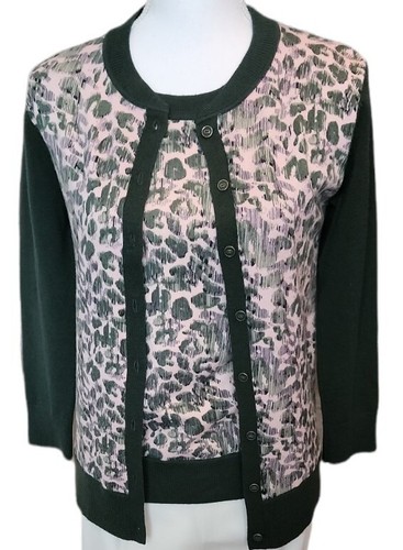 DONCASTER COLLECTION Green Animal Print 