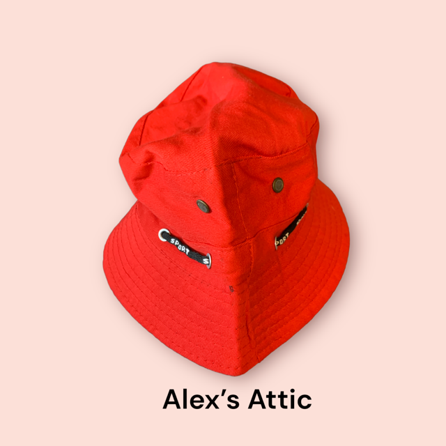 Vintage Cotton Bucket Hat for Fishing and Outdoor Adventures-image