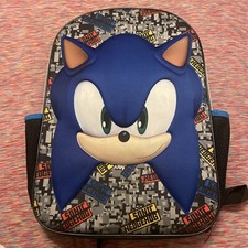 Sonic The Hedgehog Backpack Kids Video Game R...